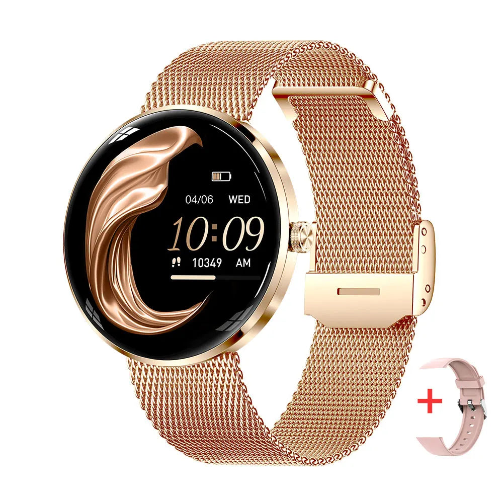 MEVADEN Ultra Thin Stainless Steel Smartwatch With AMOLED Screen
