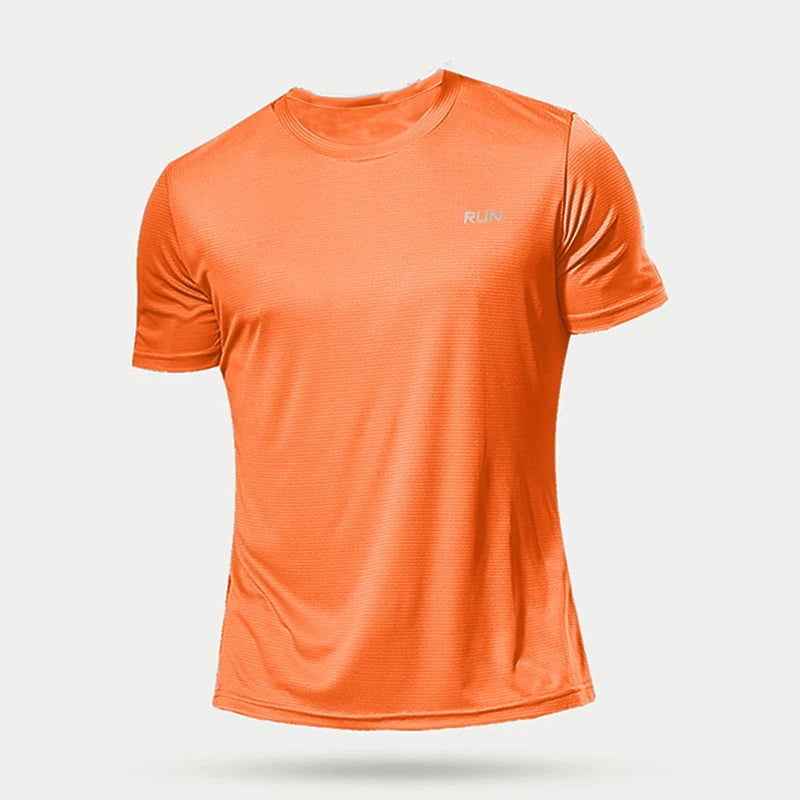 YOUONGWEAR CN Summer Quick Dry Running Gym Shirt Men