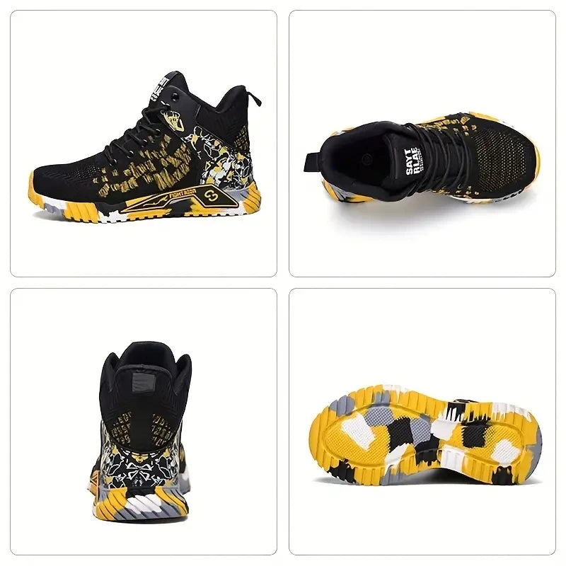 High Top Safety Shoes Men Work Shoes Men Women Work Safety Boots Men's Work Shoes Fashion Security Protective Boots