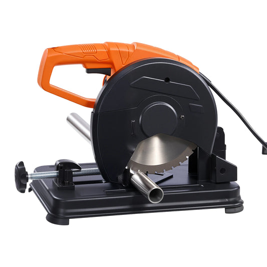 SucceBuy 1200W Metal Chop Saw With Stainless Steel Cold Cut Blade