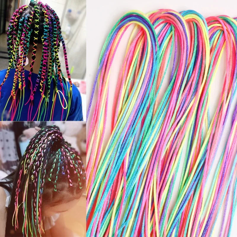 Hair Braids Rope Strands for African Braids DIY Ponytail Styling
