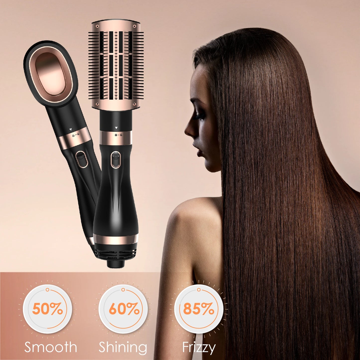 Nicebay Hair Dryer Brush Hot Air Blowout Tool Set Pro