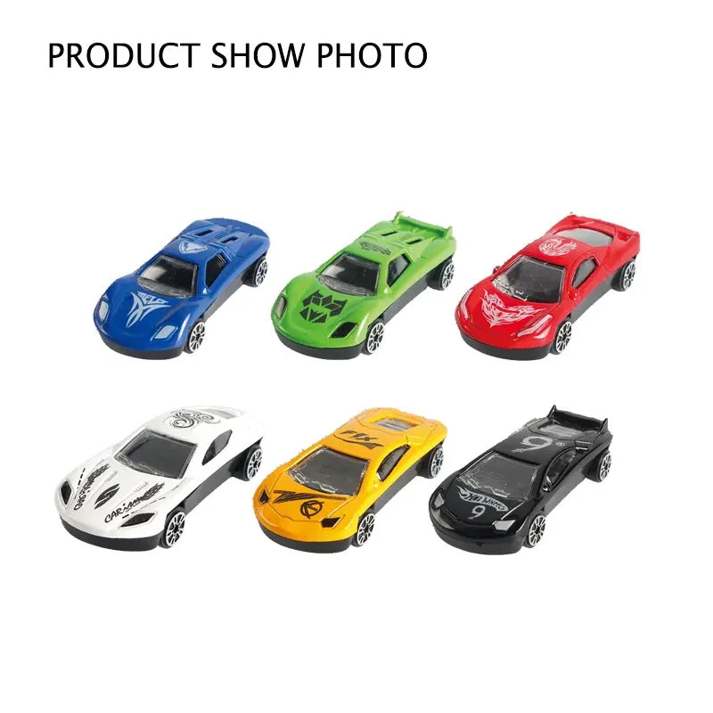 Kmoist Smart City Parking Track Model Cars Interactive Puzzle Set