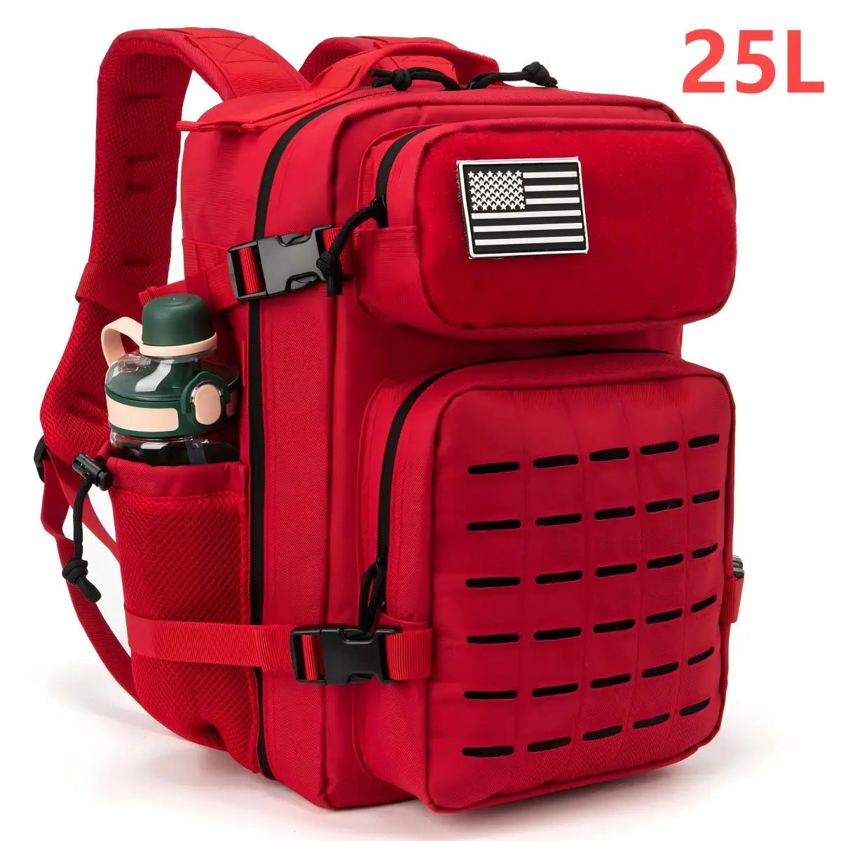 ReFire Gear Tactical Backpack For Outdoors With Water Bottle Holder