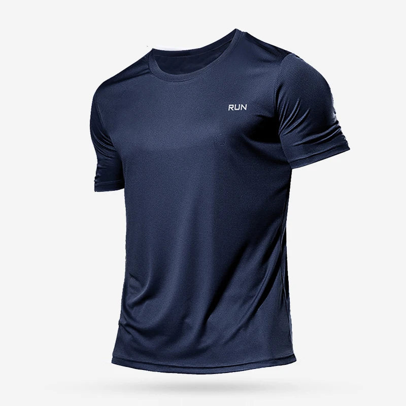 YOUONGWEAR CN Summer Quick Dry Running Gym Shirt Men